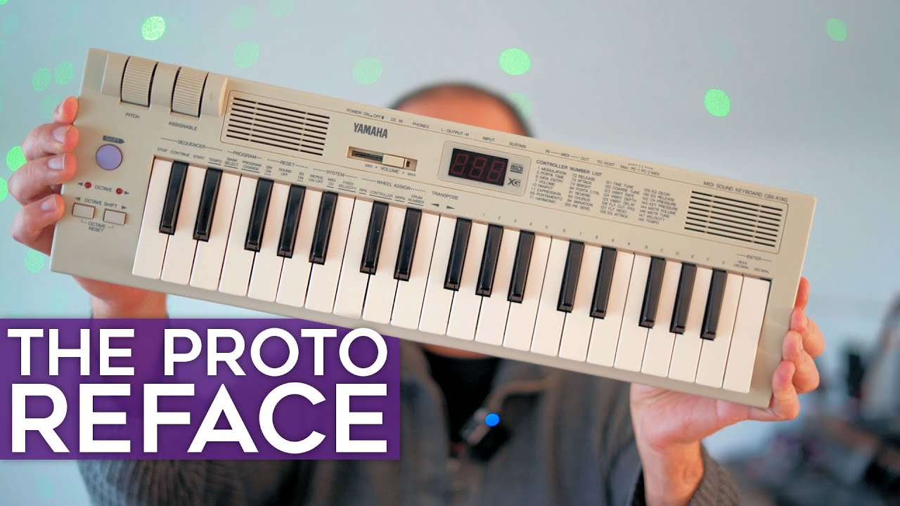 Yamaha CBX K1XG: The 90s proto Reface Keyboard