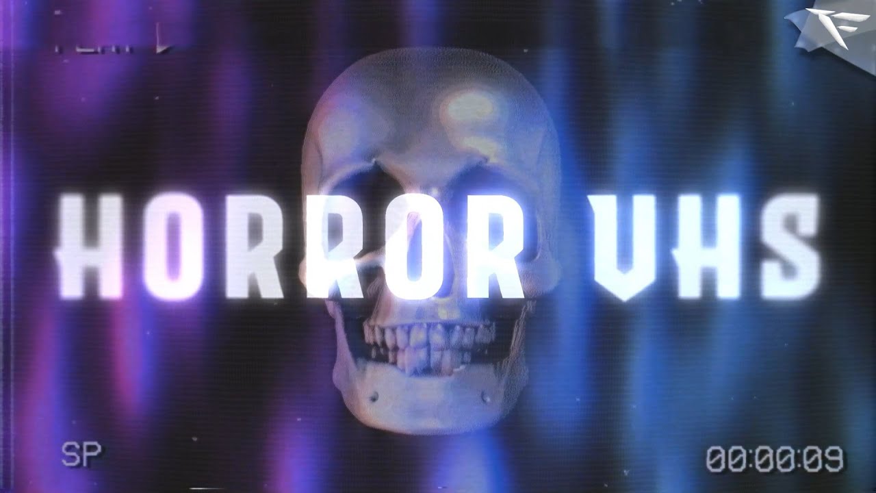 Horror VHS | Twitch overlay and alerts stream pack for OBS Studio, Streamlabs and Streamelement