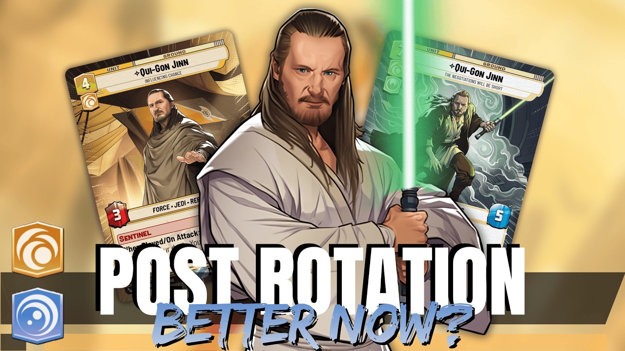 WHEN PLAYED COMBO? QUI-GON BLUE! - Gameplay / Star Wars Unlimited