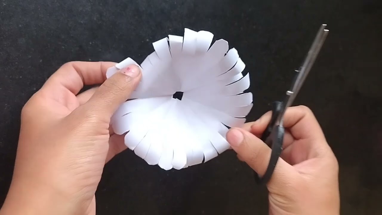 How to make paper flower 🌺 