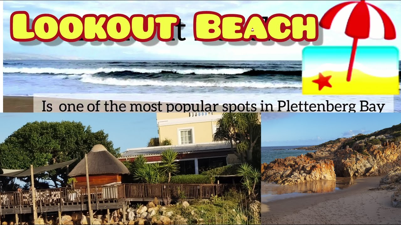 Plettenberg Bay 🇿🇦  | Lookout Beach 🏖 | Feel in the sand, Grand Africa | relaxation sound.