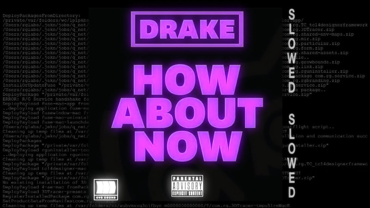 Drake - How Bout Now (Slowed)