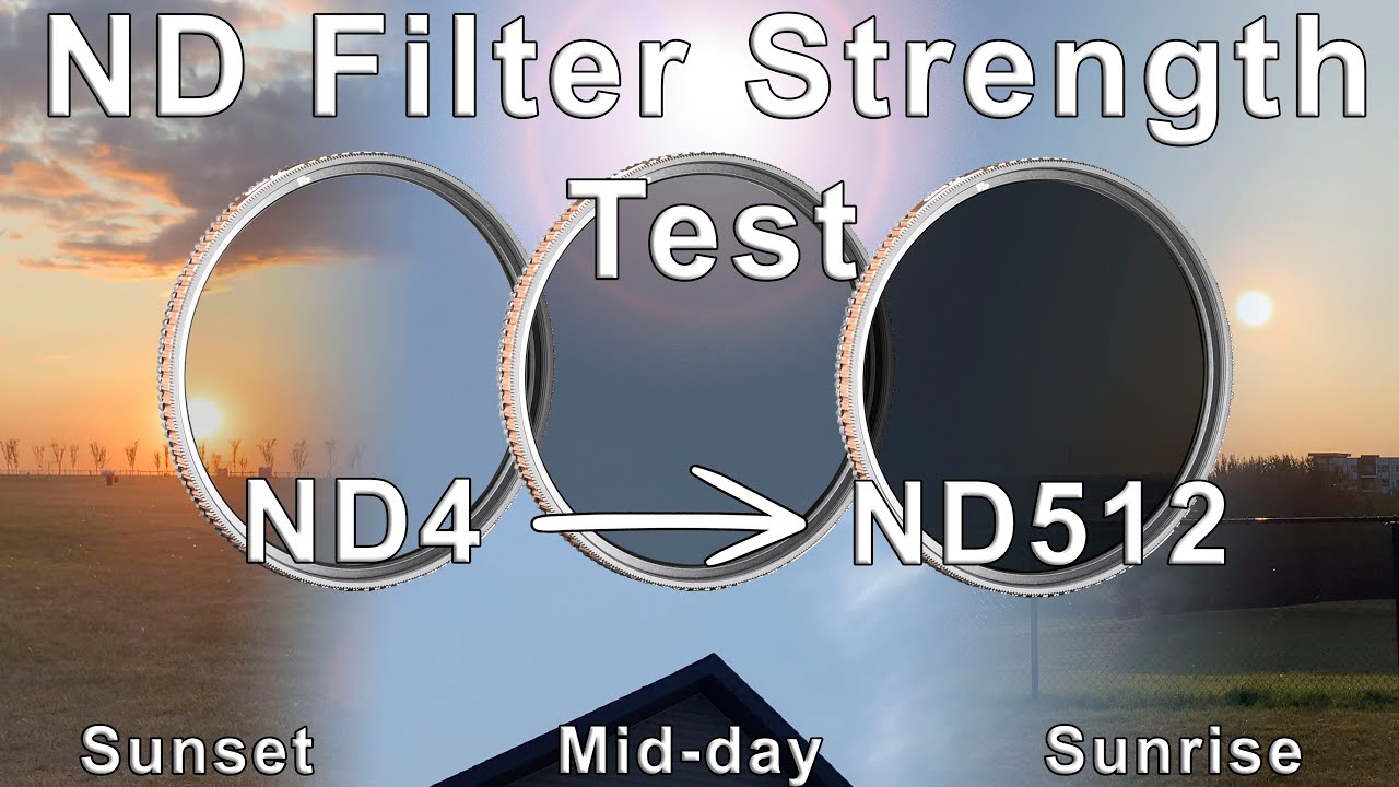 What ND Filter Do You Need? Testing frame rates and apertures at different times of the day.