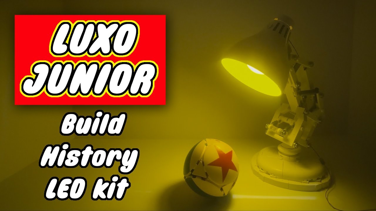 Luxo Jr LEGO with LED light kit!
