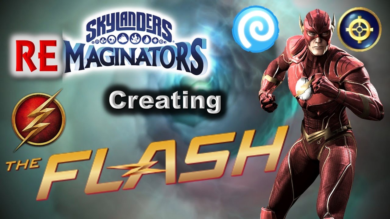 Skylanders RE-maginators - Creating THE FLASH ⚡ from The Justice League in Skylanders Imaginators