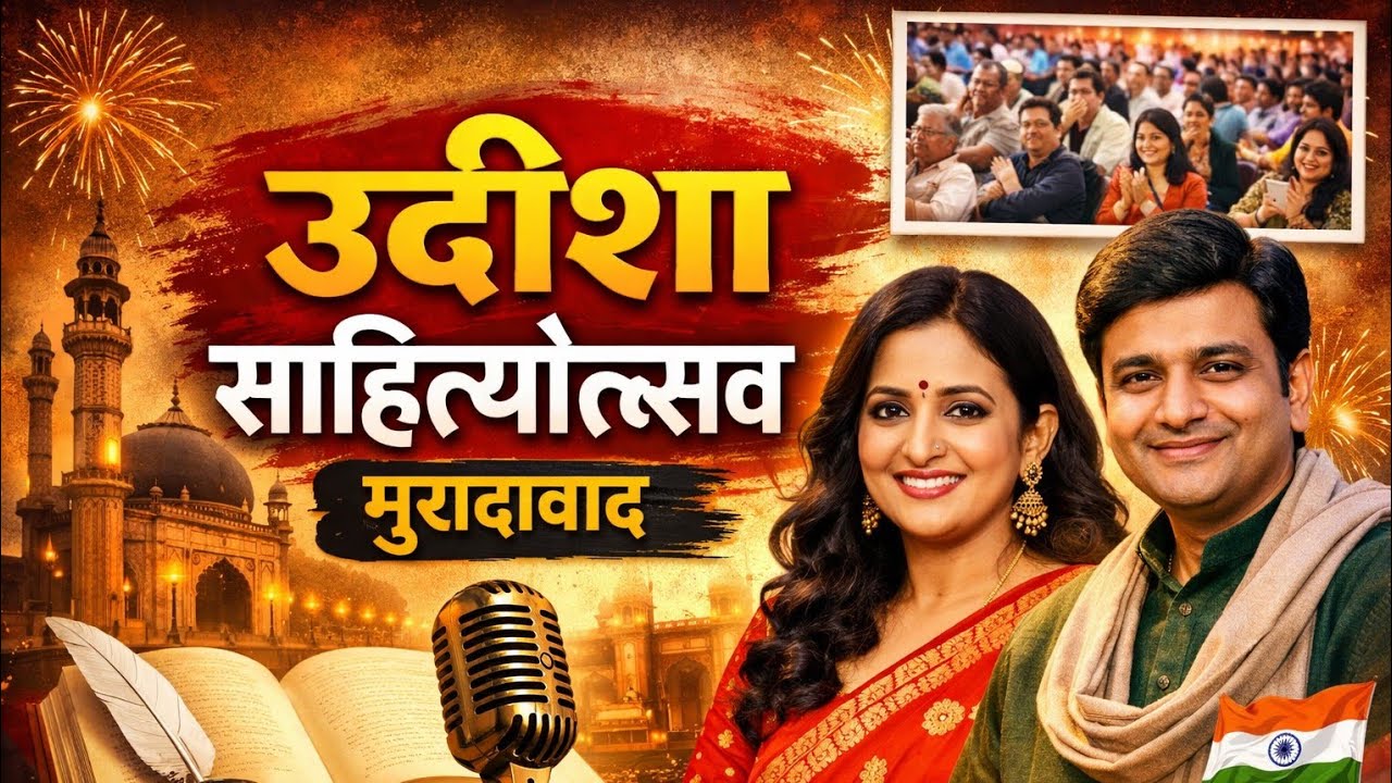 उदीषा साहित्योत्सव मुरादाबाद ❤️ on 26 Jan 2026 