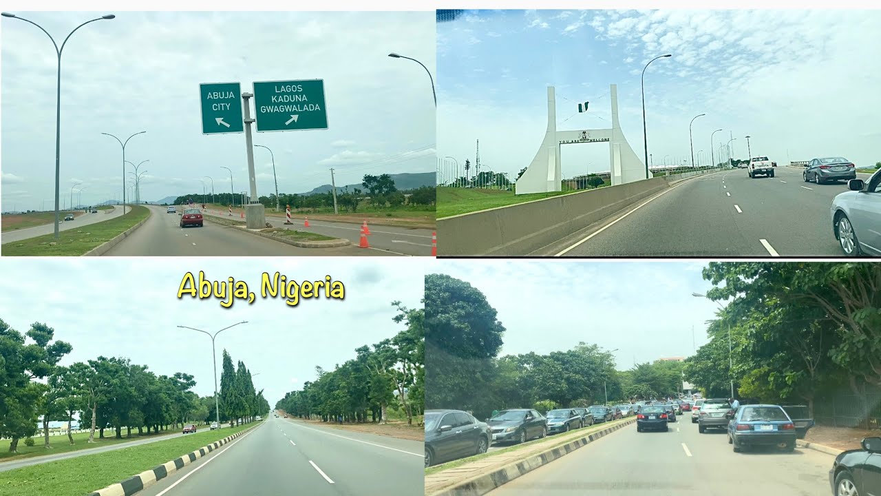 Drive along with me from Lugbe, airport road Abuja to Wuse, Abuja city, Nigeria.