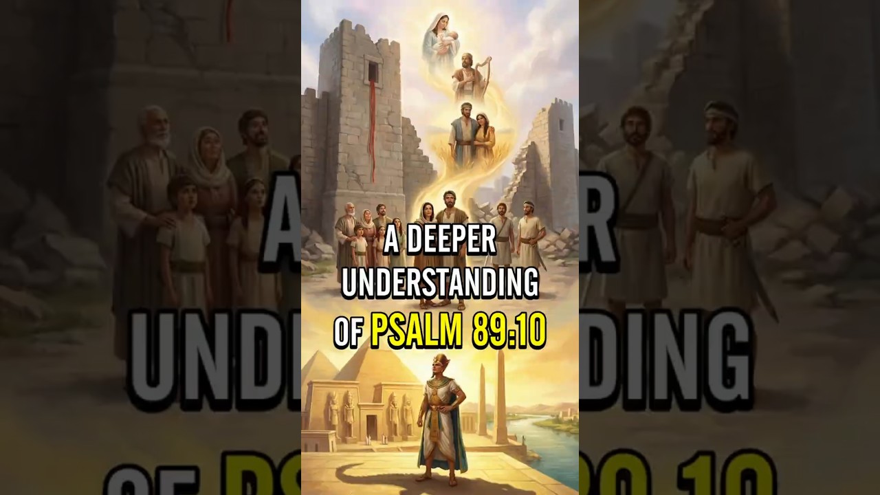 A deeper understanding of Psalm 89:10 - Jan 16 | Crumbs from God's Table 