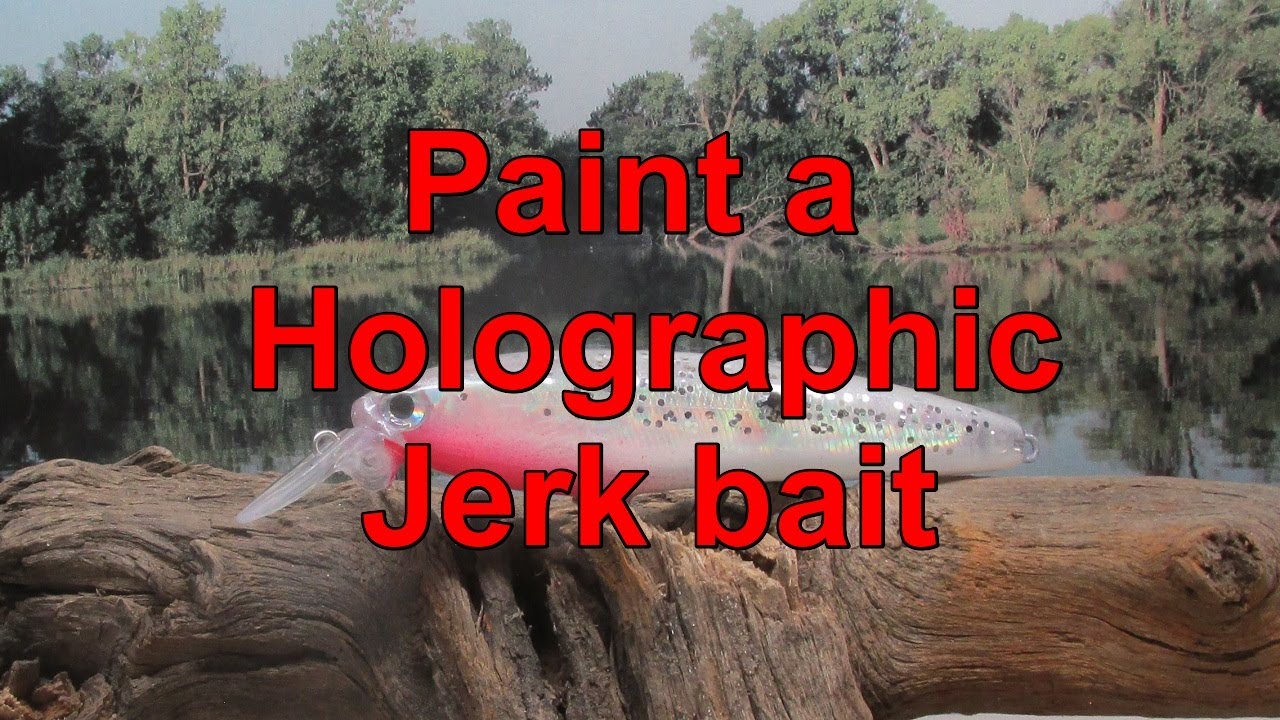 Paint a jerk bait