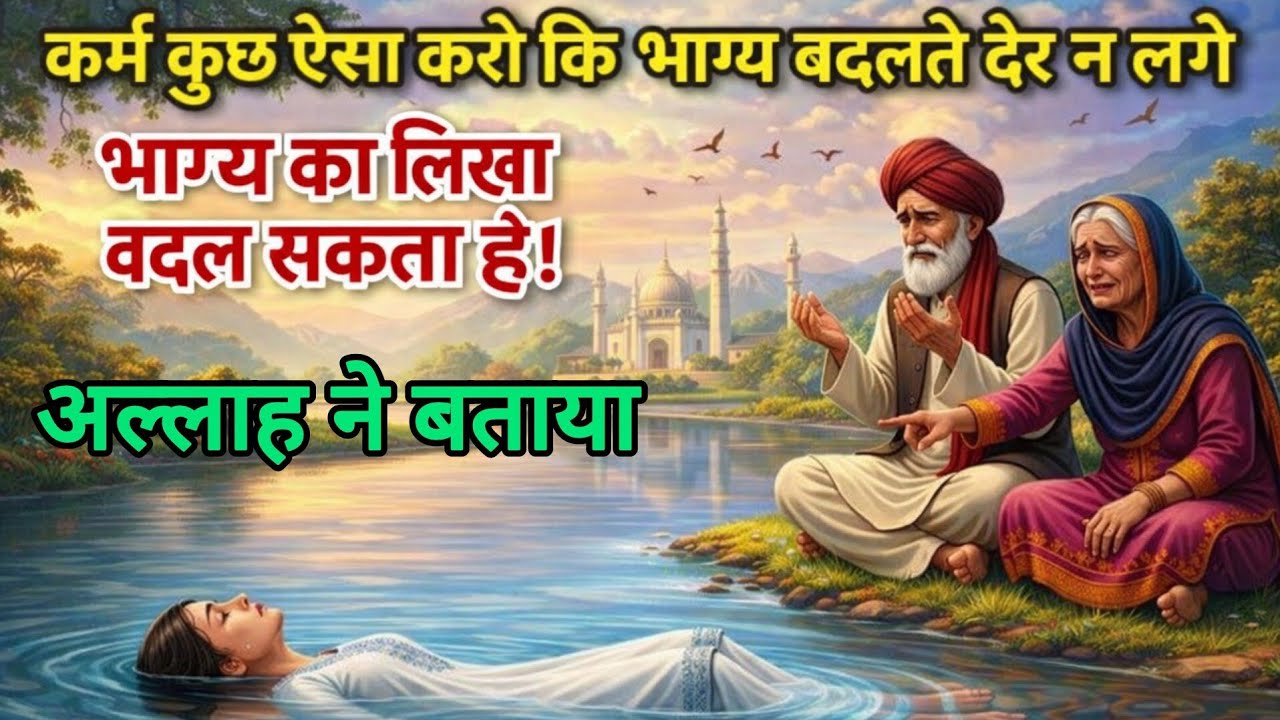 कर्म और दुआ से बदलता है भाग्य | अल्लाह की बताई हुई सच्ची कहानी#IslamicStory#IslamicKahani