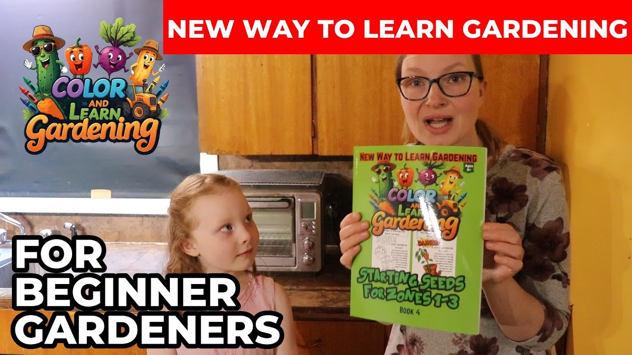 Beginner Gardeners, Here it is! NEW WAY TO LEARN GARDENING! For Kids and Adults!