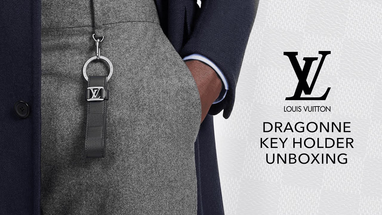 Louis Vuitton Dragonne Key Holder for Men Unboxing - INCREDIBLE Packaging and Product Design!
