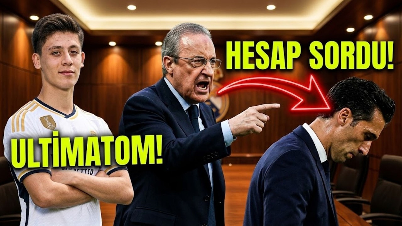BAŞKAN PEREZ MASAYA YUMRUĞUNU VURDU! ARBELOA'DAN ARDA GÜLER İÇİN TARİHİ SÖZ!