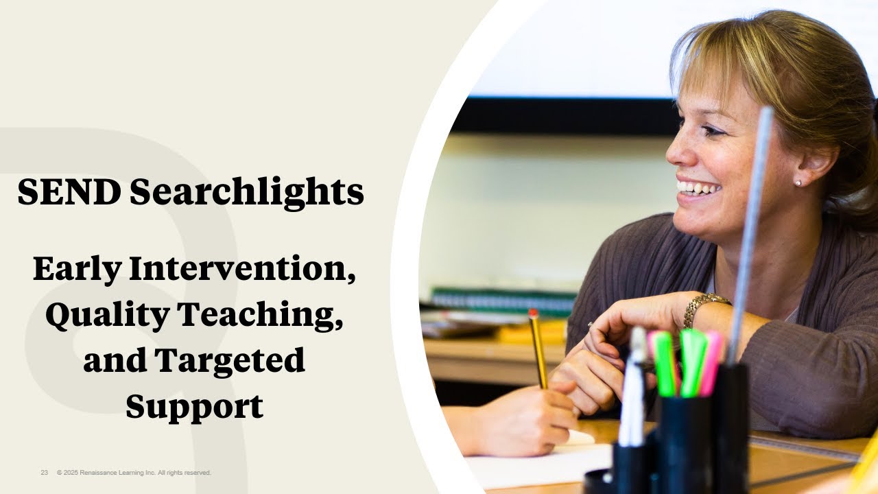 SEND Searchlights: Early Intervention, Quality Teaching, and Targeted Support