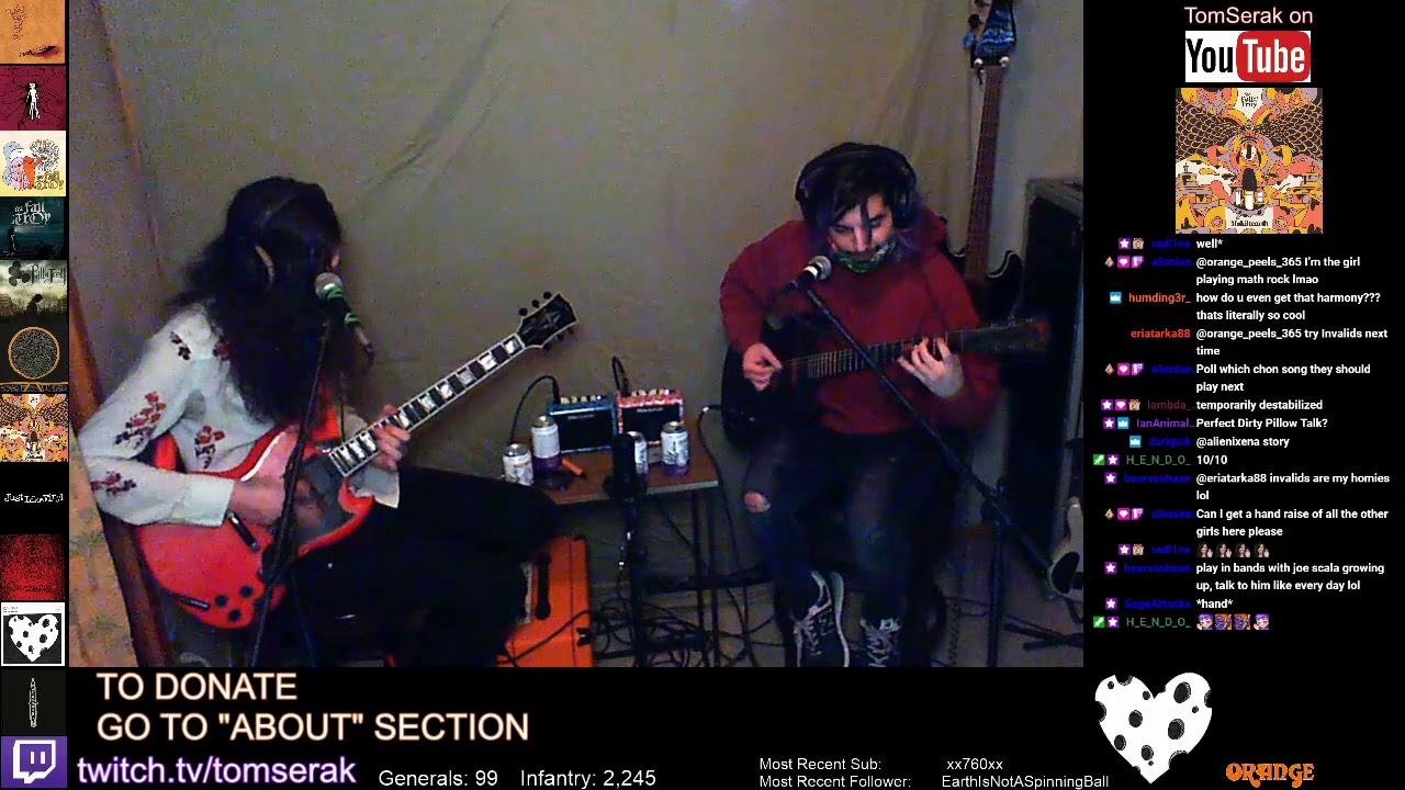Thomas Erak - F. C. P. R. E. M. I. X. w/ Mario Camarena of CHON [Live on Twitch]