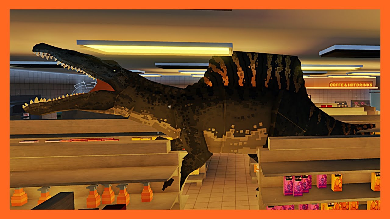 REBIRTH SPINOSAURUS COMBAT GAMEPLAY! [REBIRTH PART 2 + HALLOWEEN] - Roblox Jurassic Blocky