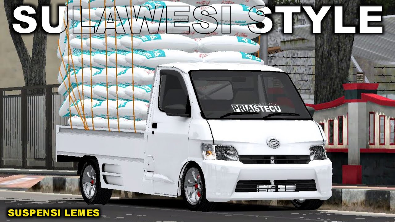 SULAWESI STYLE🔥 || SHARE MOD GRANMAX SULAWESI SIMPEL MBOIS LIVERY COSTUME || MOD BUSSID TERBARU