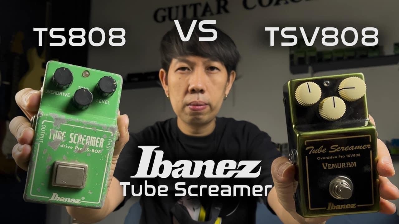 Ibanez Ts -808 ( Original  ) Vs  Ibanaz TSV 808 Vemuram : Comperison