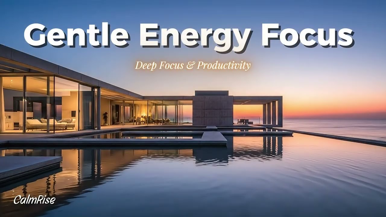 Gentle Energy Focus 🌤️ Calm Music for Productivity, Clarity & Positive Flow