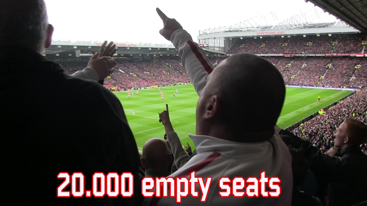 20.000 empty seats (Man United)