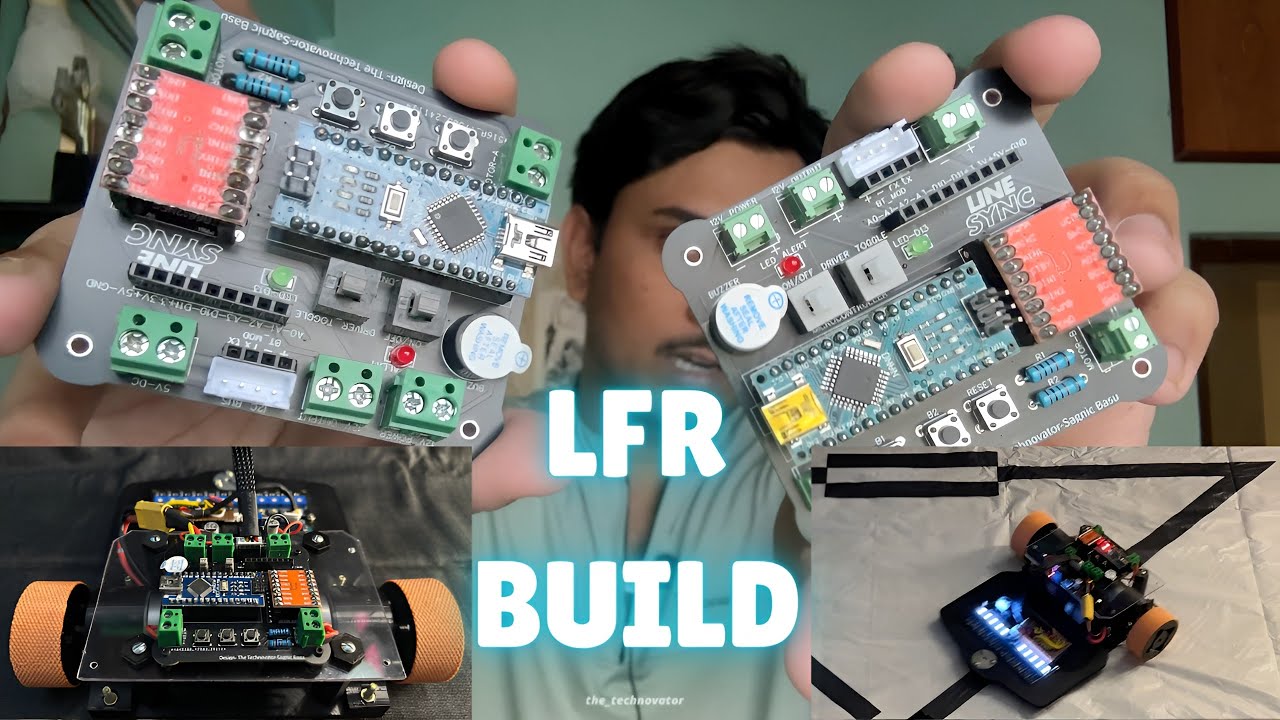 Мой новый робот, следующий по линии с ПИД-регулятором! | Robotics India