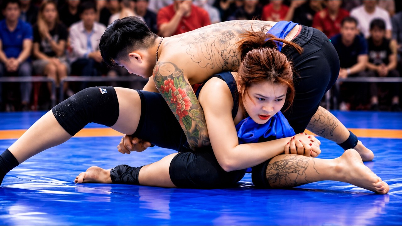 Vật nam nữ lễ hội làng chè đầu xuân năm mới