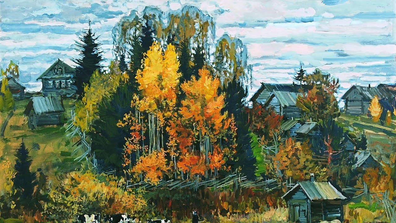 Пейзажи художника Михаила Абакумова
