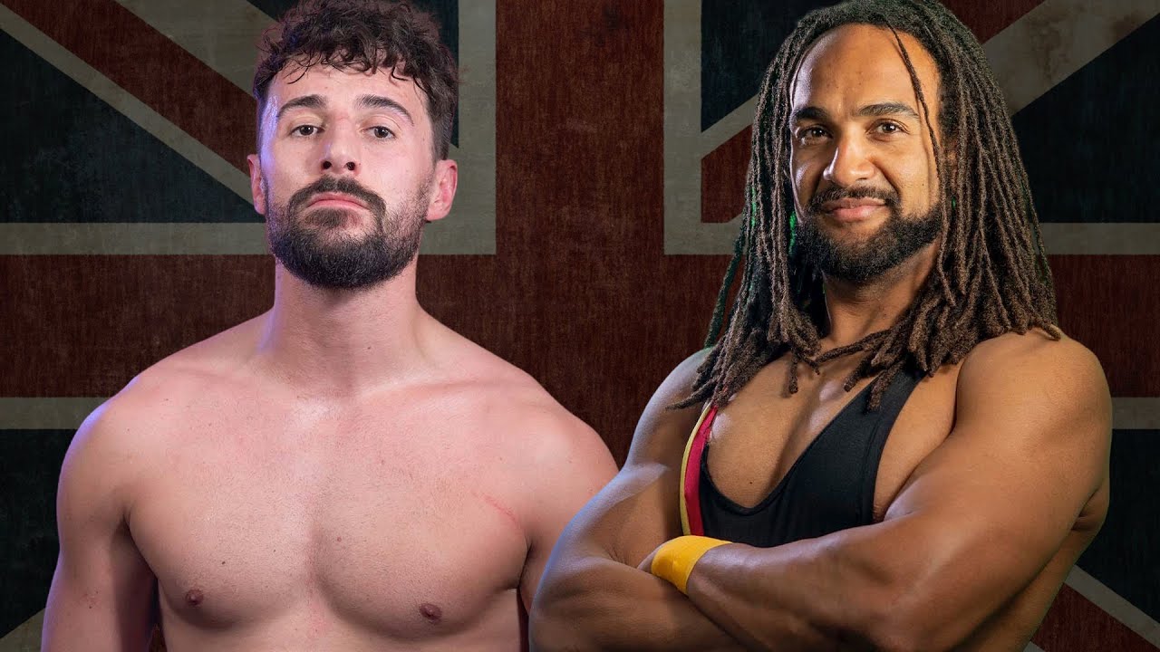 FREE MATCH: British Rounds 🇬🇧 Liam Slater vs Nsereko. Traditional British Wrestling Rules Full Match