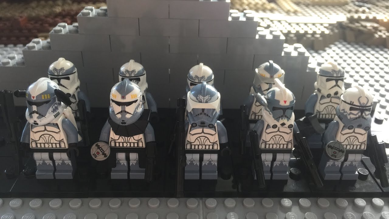 EPIC LEGO STAR WARS CLONE WOLFPACK ARMY HAUL