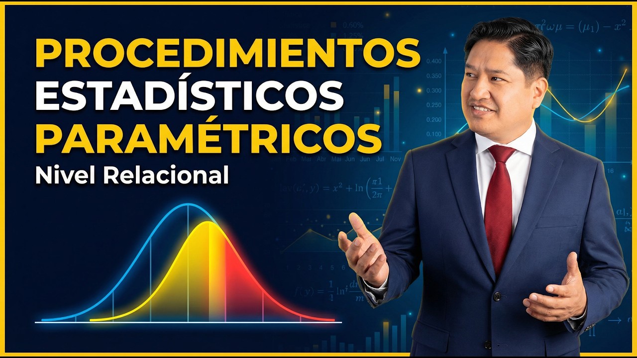 José Supo | Procedimientos estadísticos paramétricos