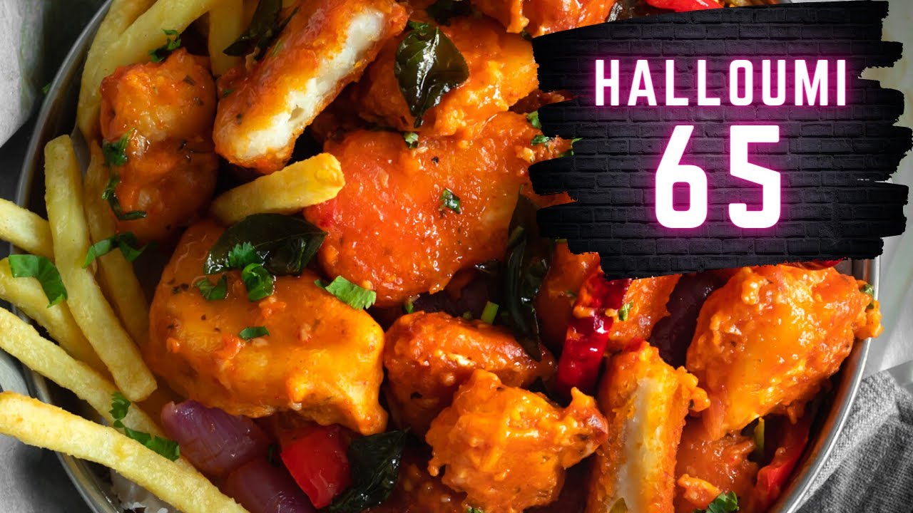 HALLOUMI 65 - SPICY! FAMOUS CHENNAI STREET FOOD USING HALLOUMI | Sanjana.Feasts