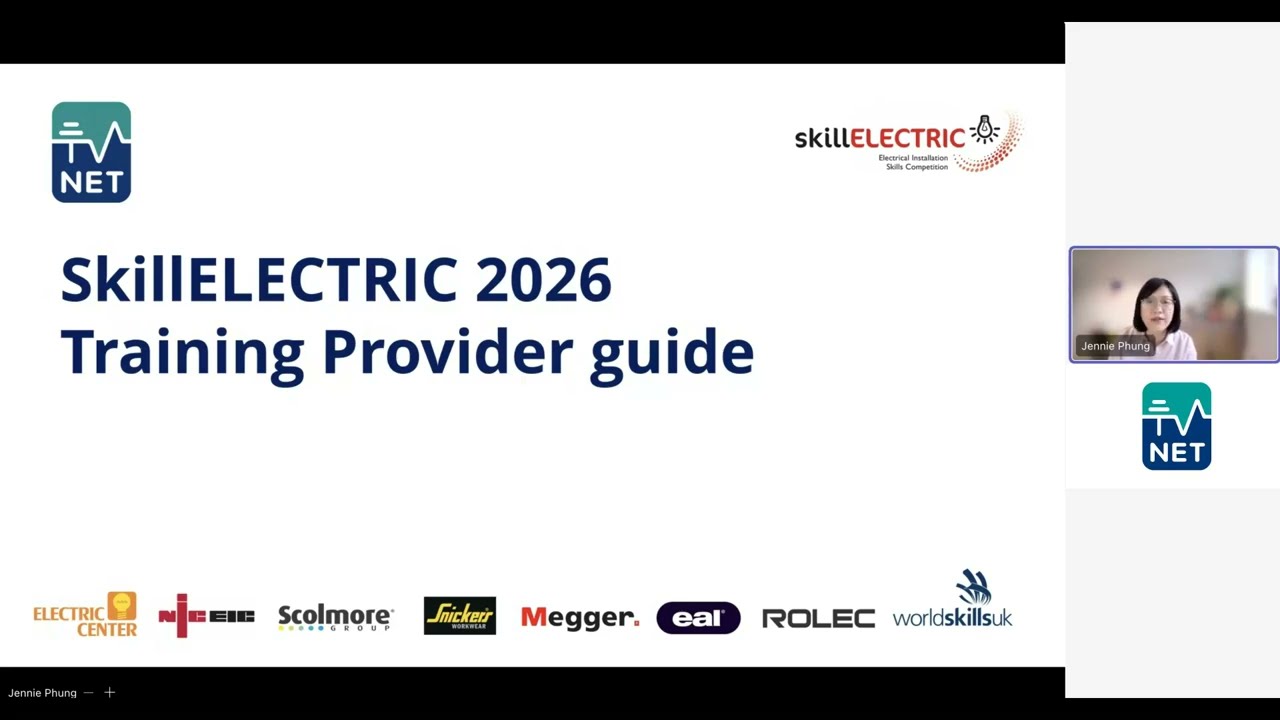 Training Provider Guide - SkillELECTRIC 2026