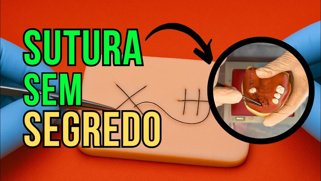 COMO FAZER SUTURAS na Odontologia | Passo a Passo para Estudantes