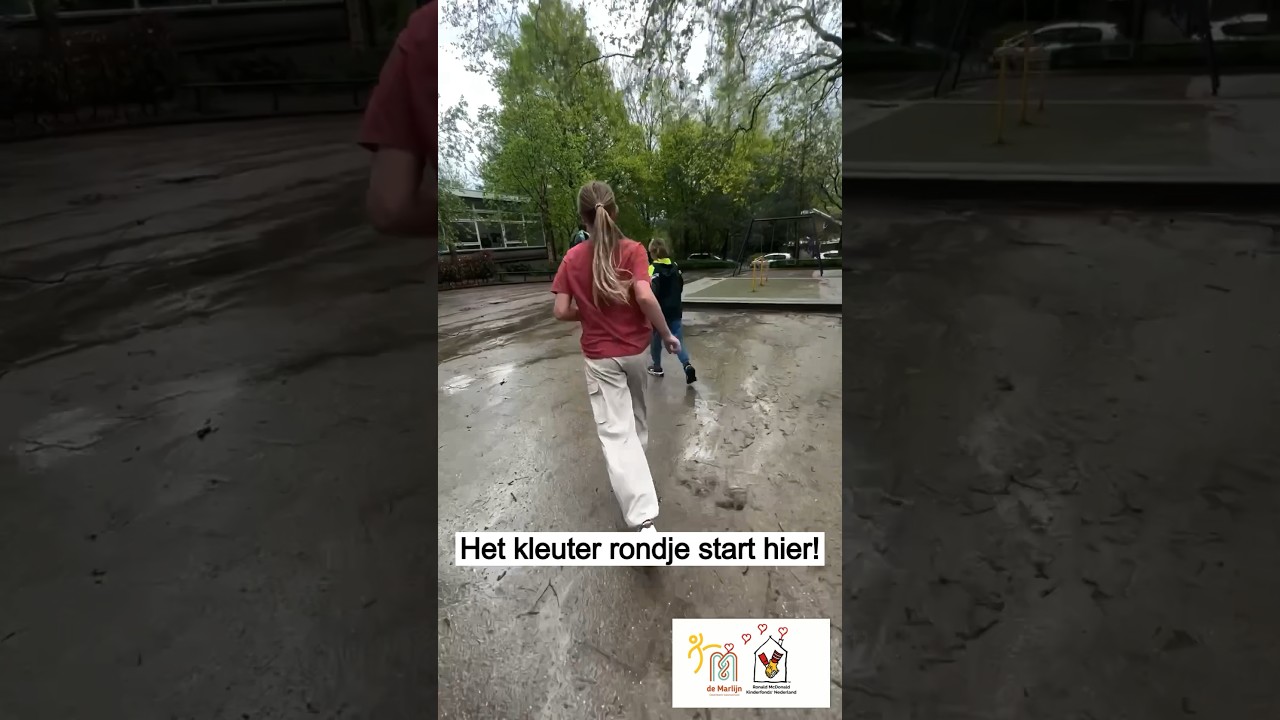 De sponsorloop route voor groep 1 & 2!