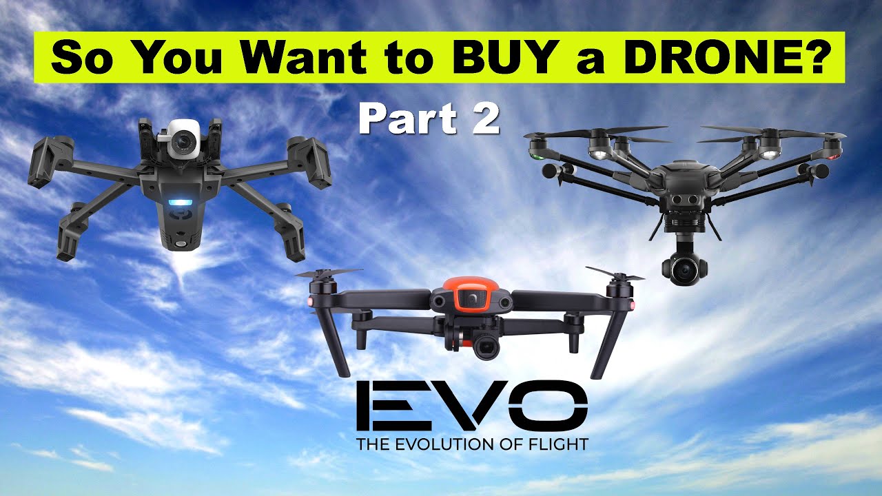 PART 2: So You Want To Buy a Drone? Which one is right for you? ANAFI, TYPHOON H, EVO