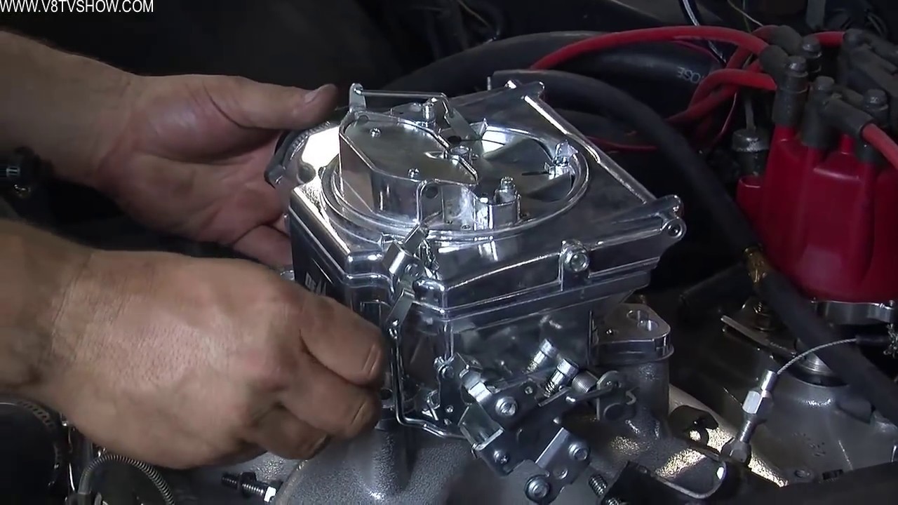 The 30 Minute Street Demon Carburetor Install Challenge Video V8TV