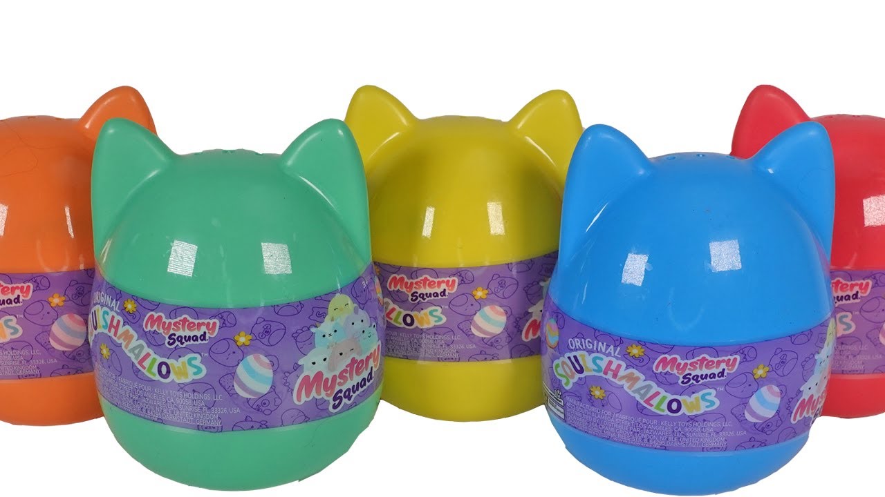 Squishmallows Mystery Squad Easter Spring Capsules Blind Box Plush Review