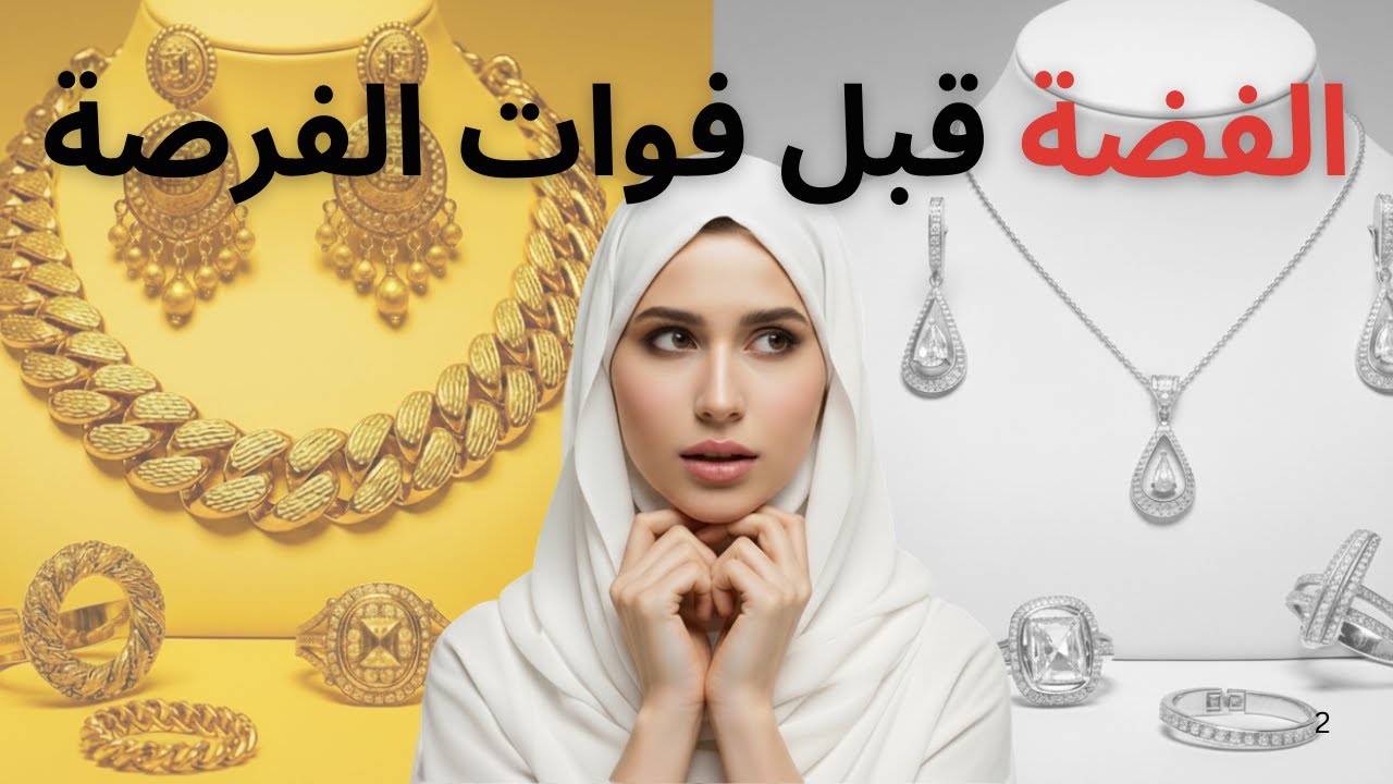 الفضة كبديل عن الذهب: زينة واستثمار في نفس الوقت   #الفضة#الحلي_الفضية