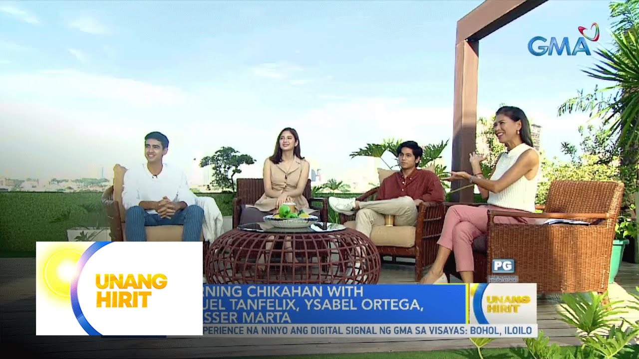 Morning chikahan with Miguel Tanfelix, Ysabel Ortega at Yasser Marta, LIVE sa Unang Hirit