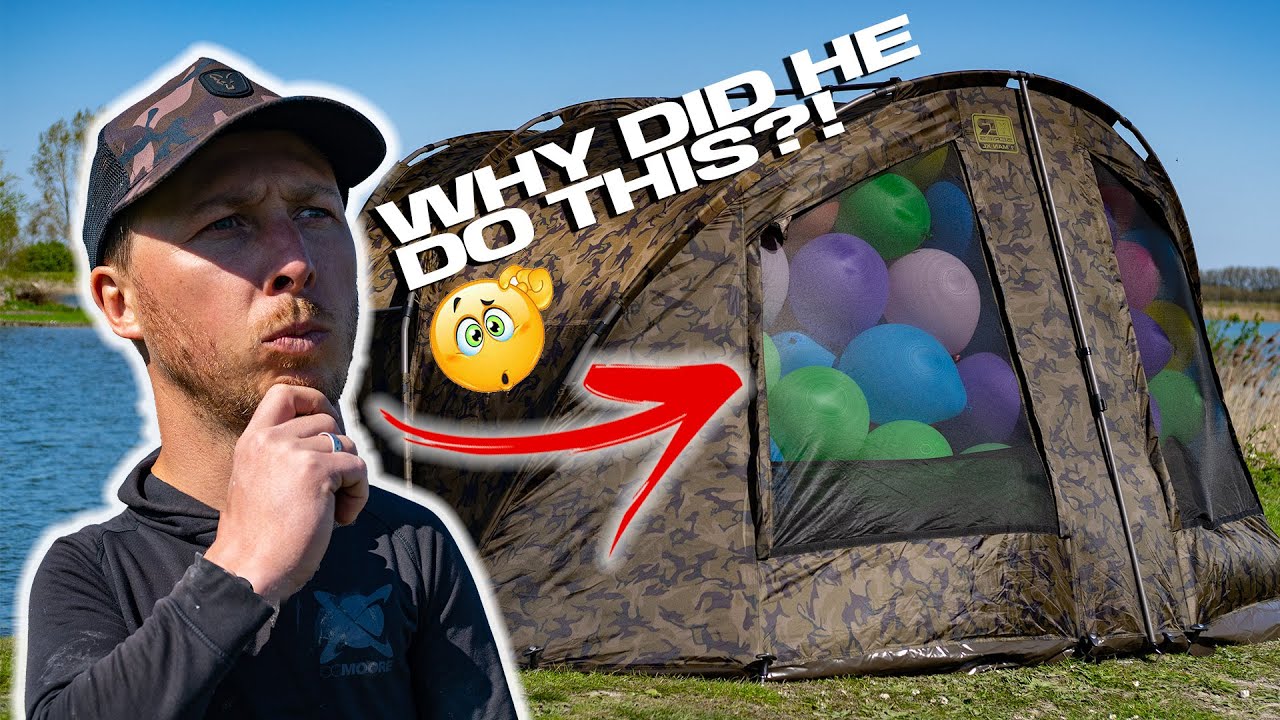 This DIDN'T go to PLAN 😱😲 | Filling a BIVVY with BALLOONS | WINNER ANNOUNCED !