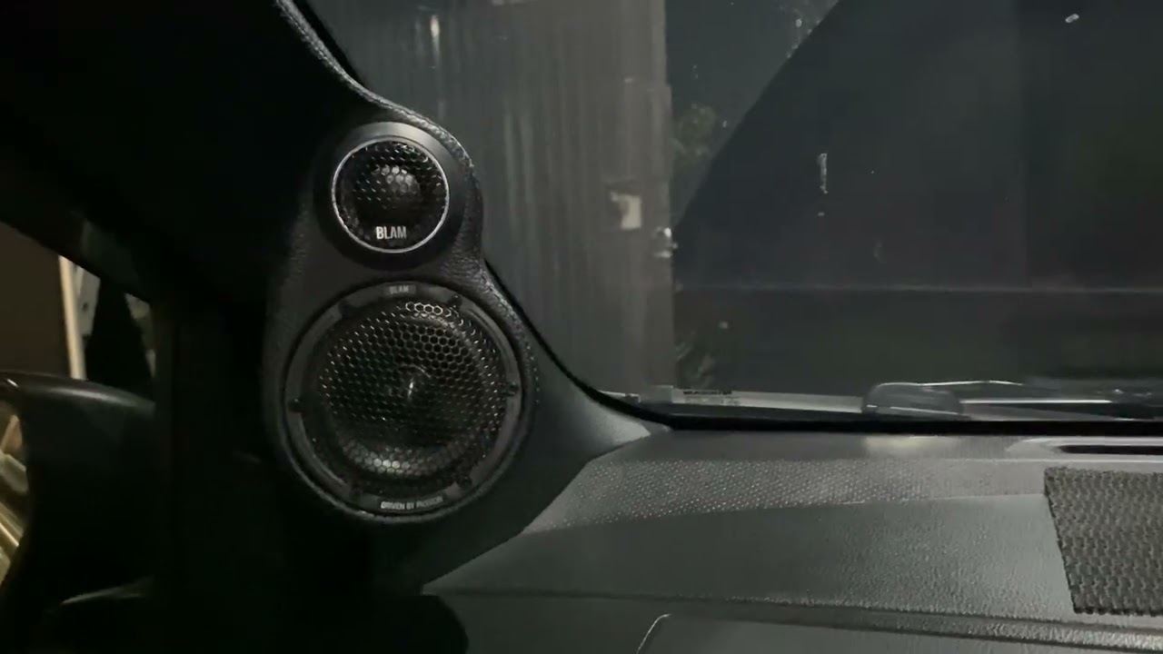 Speaker BLAM Live 165 LSQ dsp Zevox 10.8 pro amp mk2 , audio technica cable tuning by x-file audio