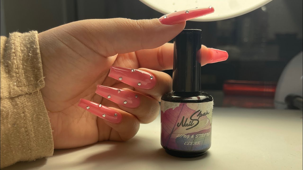 Gel xpress uñas largas 🥰 #NAILS