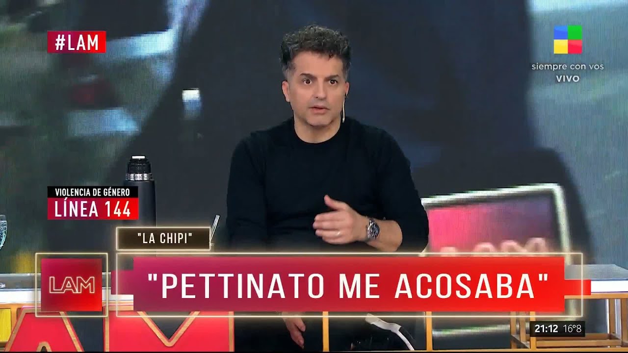 Las denuncias de acoso contra Roberto Pettinato