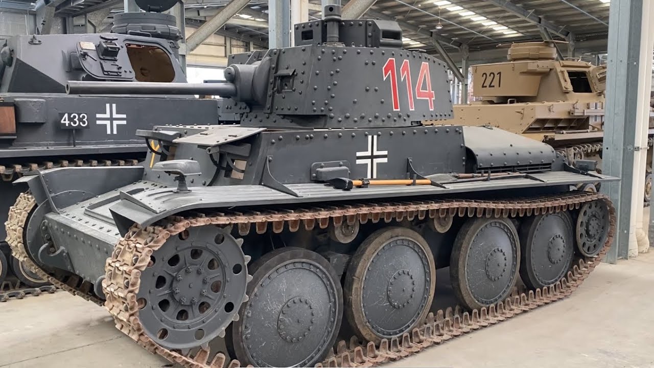 German Panzer 38 (T) Walk Around 2025