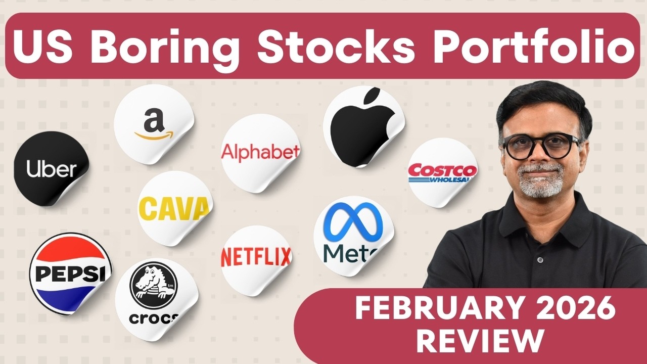 US Boring Stocks Portfolio February 2026 Review | Shyam Sekhar