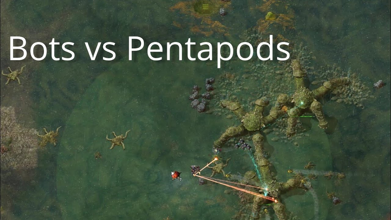 Factorio Space Age: Bots Vs Pentapods