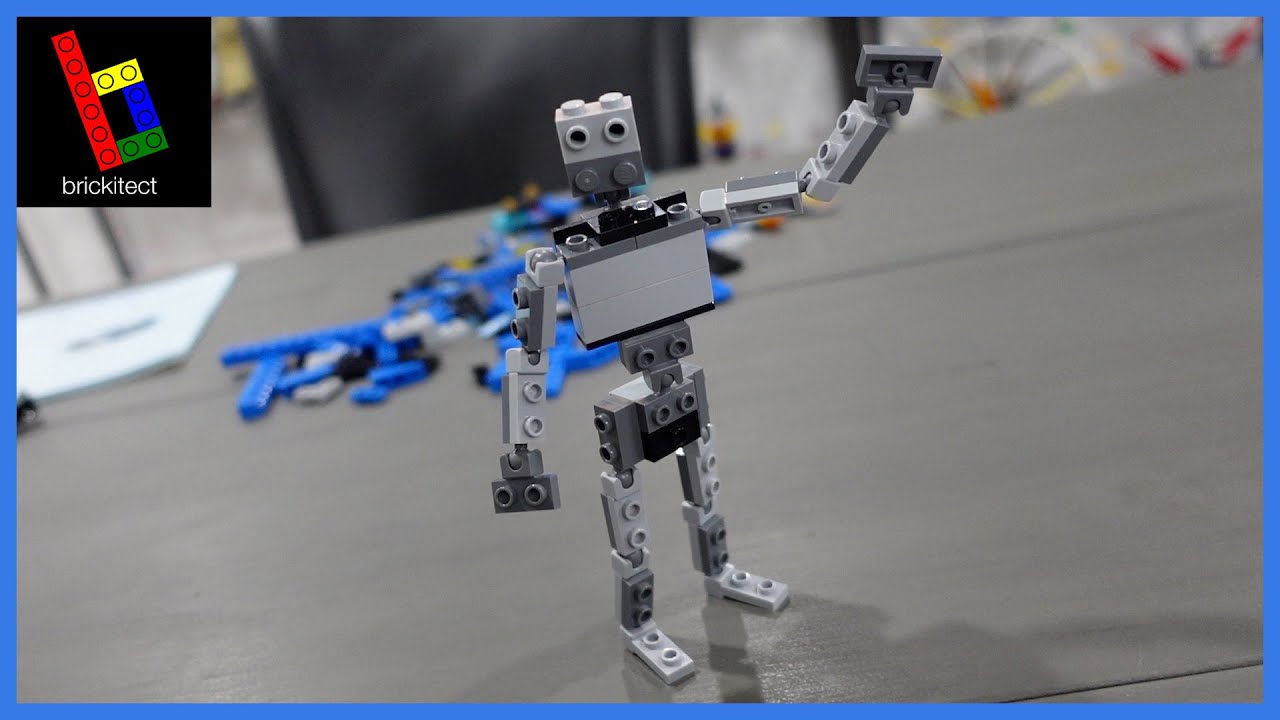 Моя первая попытка построить фигурку LEGO