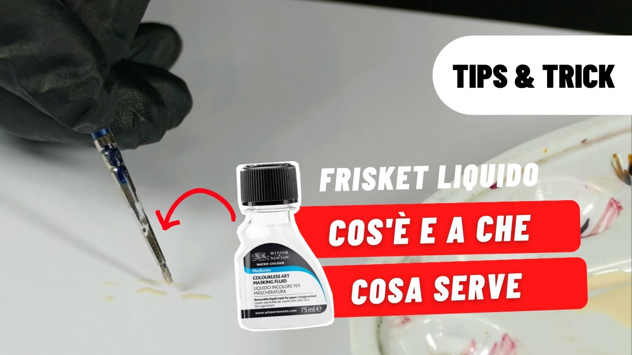 FRISKET LIQUIDO: COS'È e a CHE COSA SERVE