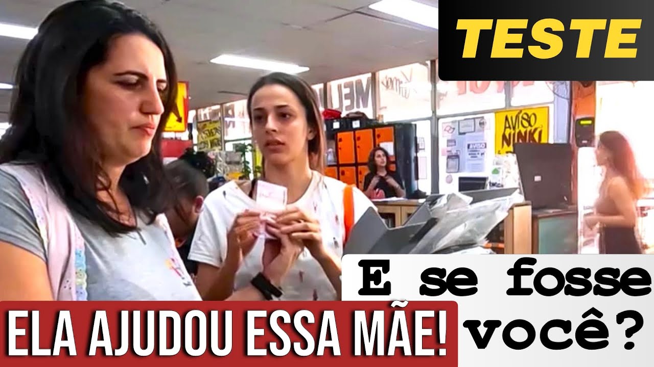 AJUDARIA A MÃE? EXPERIMENTO SOCIAL TESTE SOCIAL #experimentosocial #testesocial #testesdocoronato