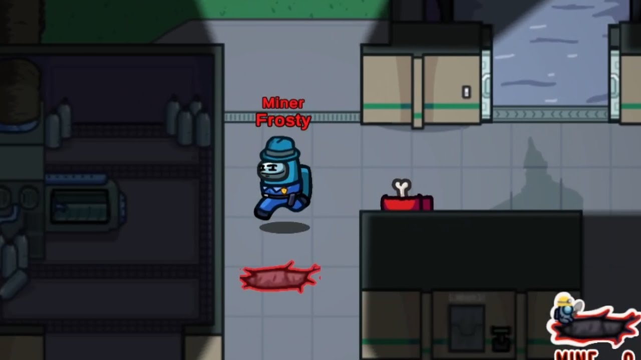 Abusing miner vents to confuse the crewmates